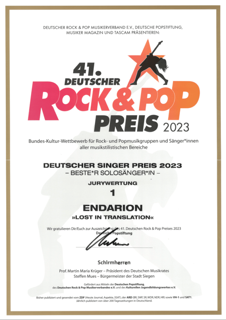 Auszeichnung Lost in Translation