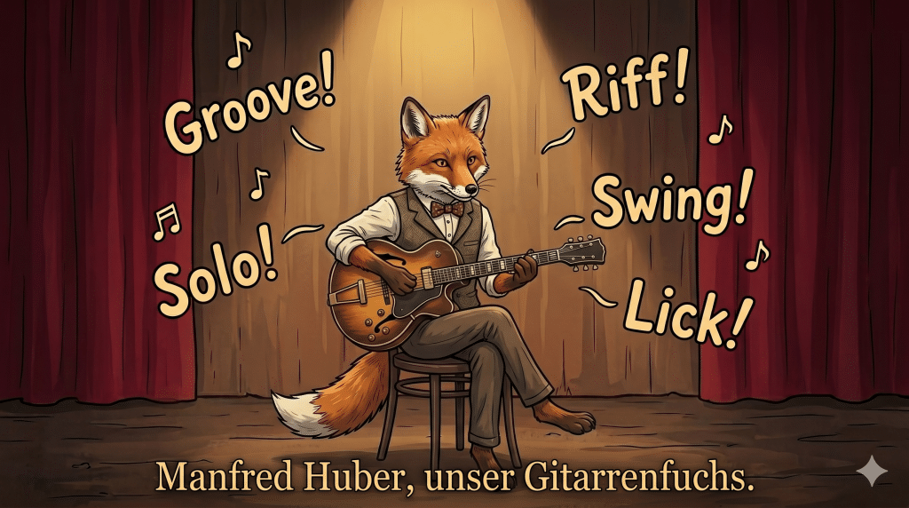 Manfred Huber, unser Gitarrenfuchs